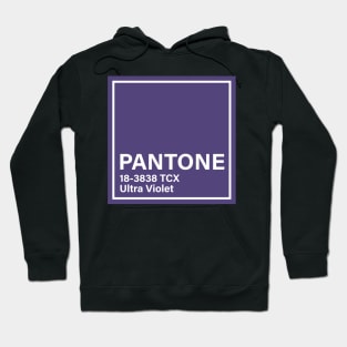 pantone 18-3838 TCX Ultra Violet Hoodie